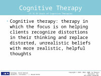 Page 28: Psychological Therapies