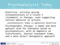 Page 9: Psychological Therapies